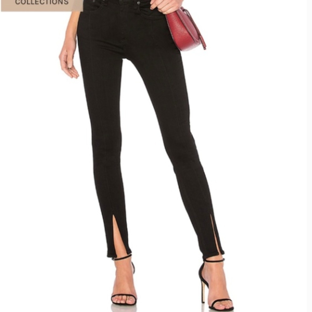 Rag & Bone Yuki Split Hem Jeans (size 26)